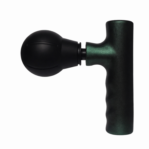 Pistola de Masaje Compacta Pro — Edición Verde Metalizado